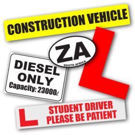 Reflective magnets stickers