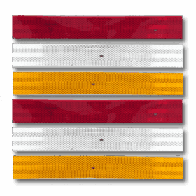 Conspicuity Reflective Magnets